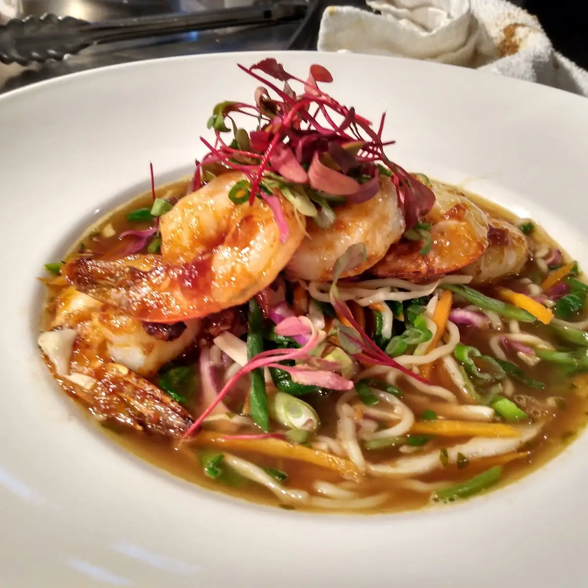 Sesame Shrimp Ramen