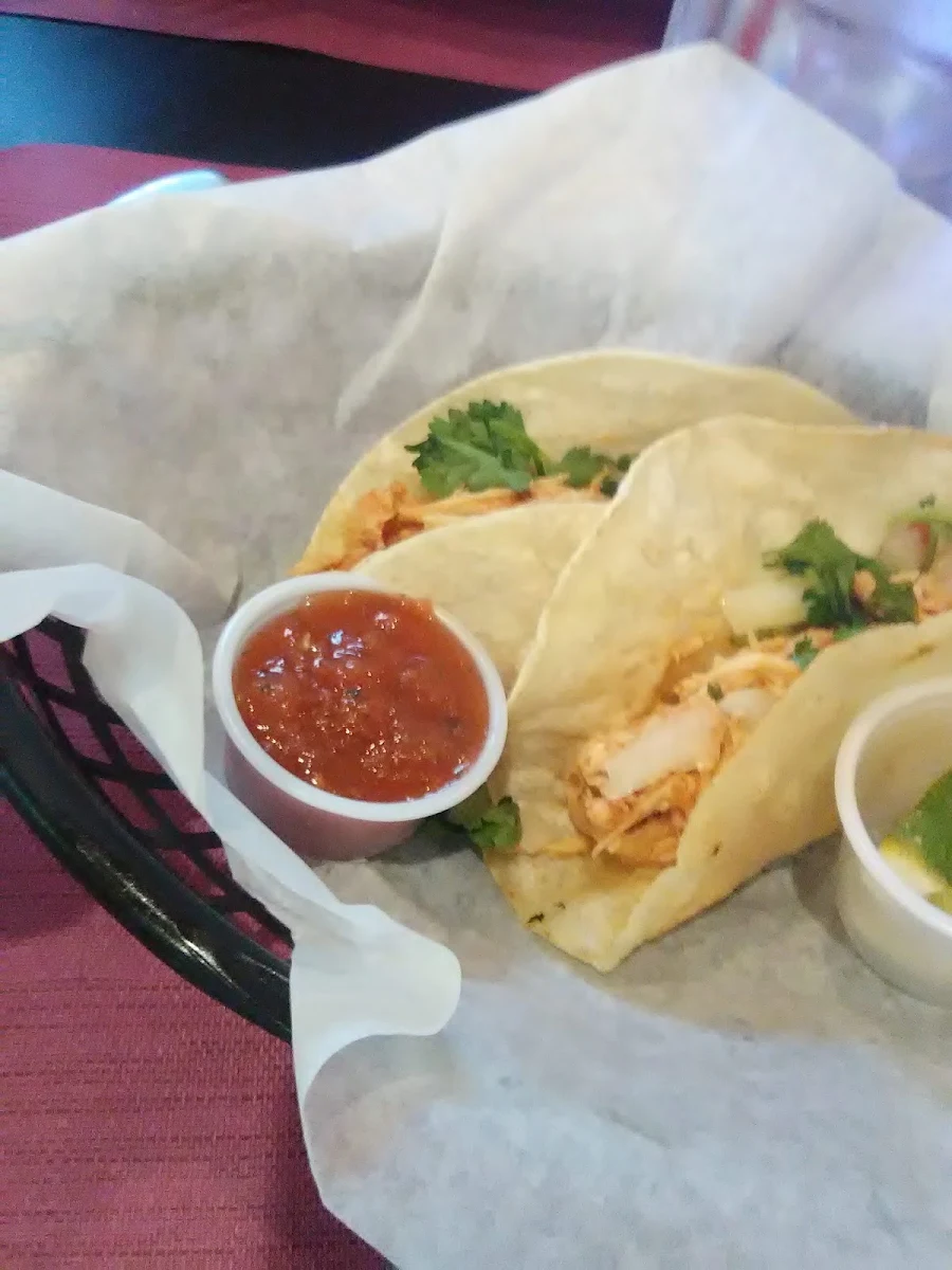 2 Soft Shell Chicken Tacos