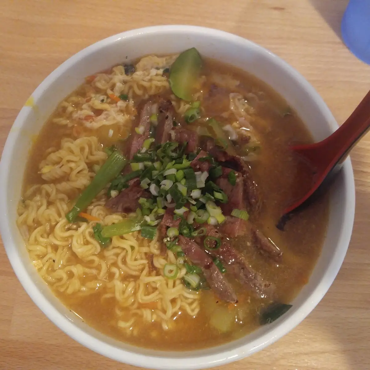 Beef Ramen Noodle Soup