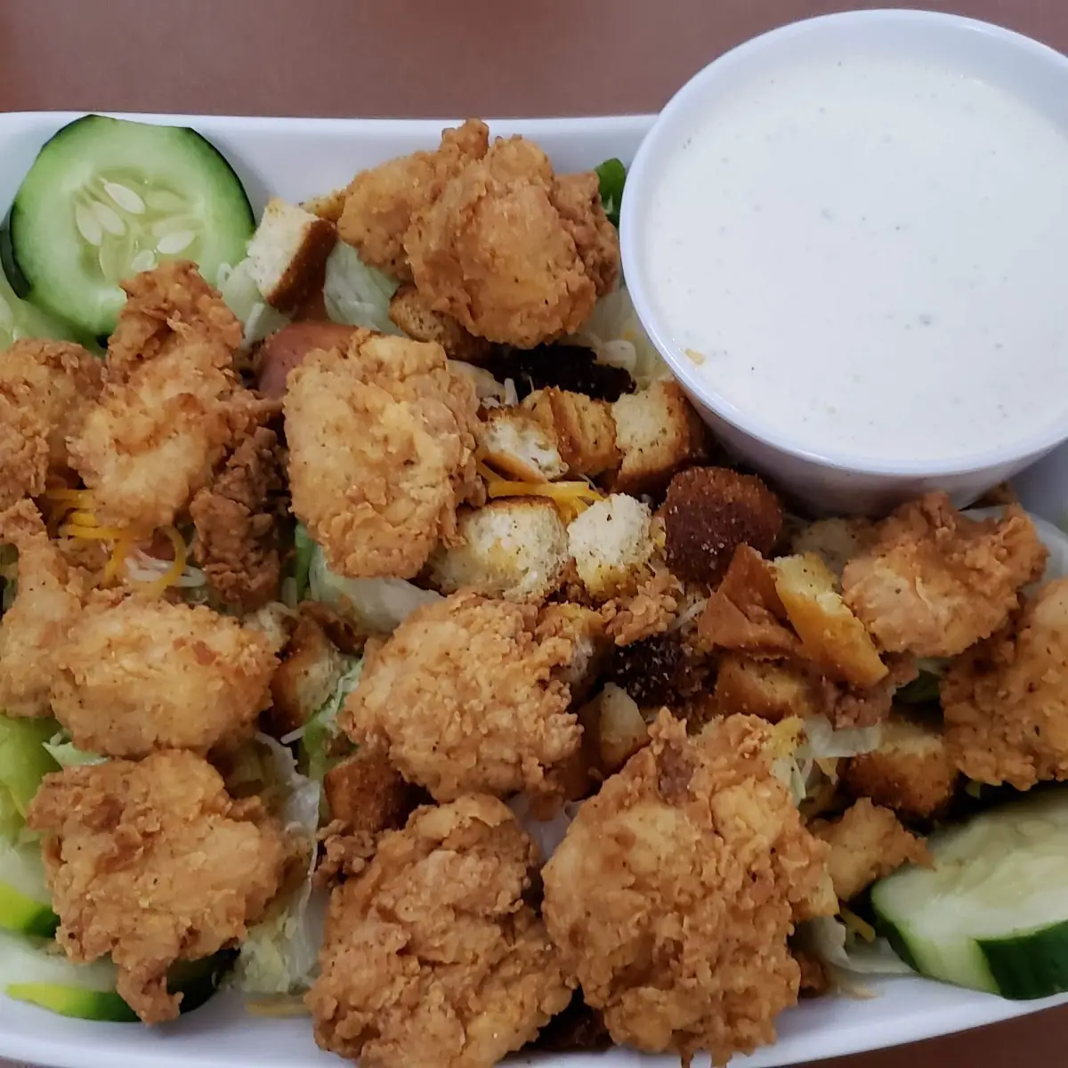 Crispy Chicken Salad