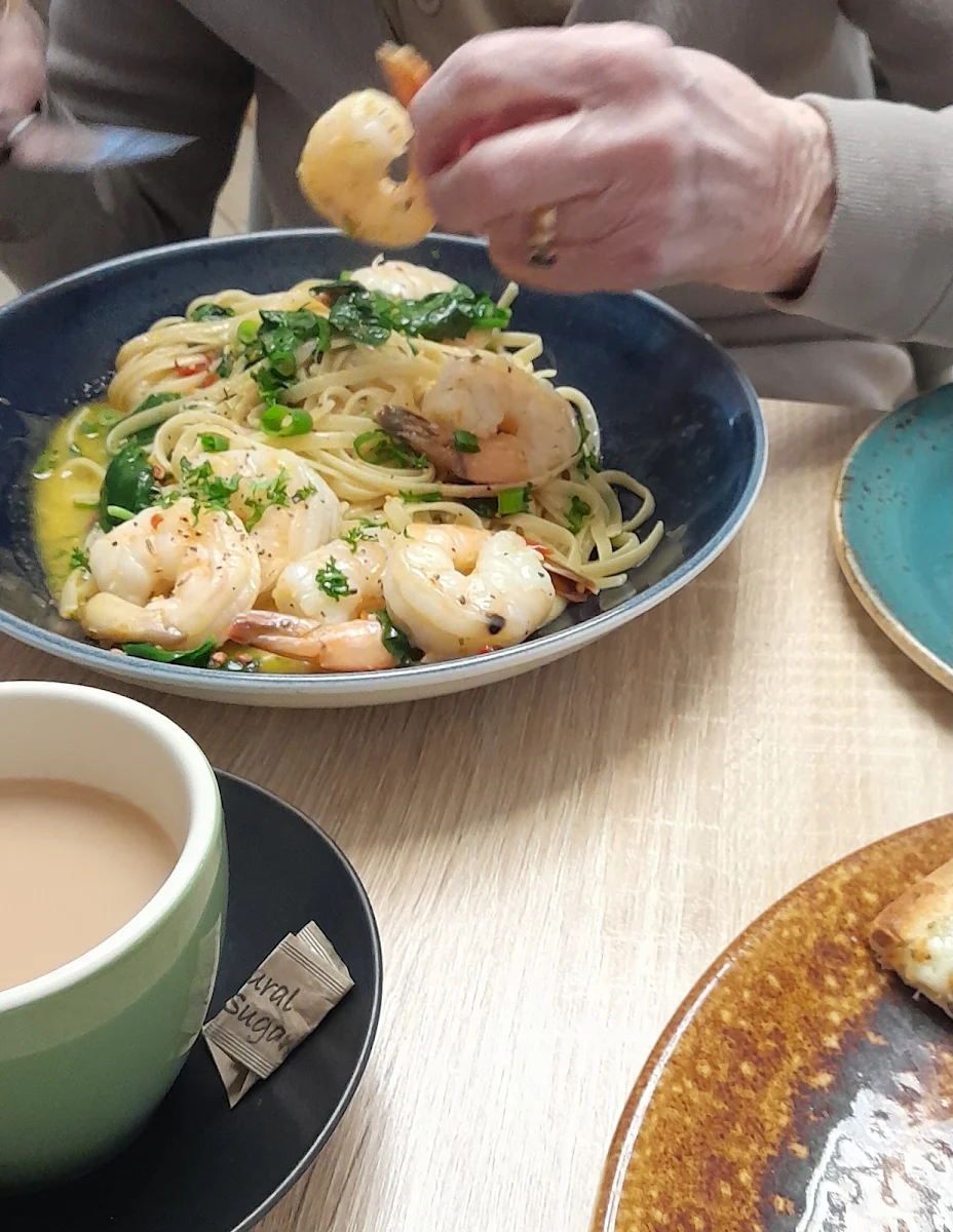 Prawn Alio Oleo, Cucina Dolce Wood Fired Pizza Restaurant Chelsea