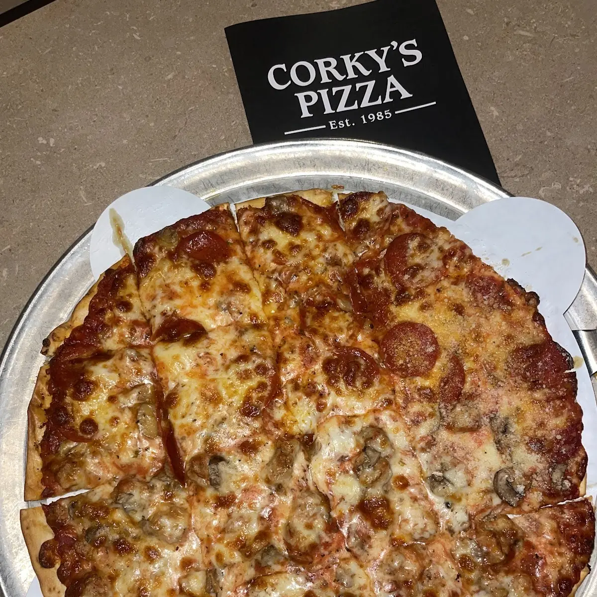 Pepperoni Mushroom Pizza