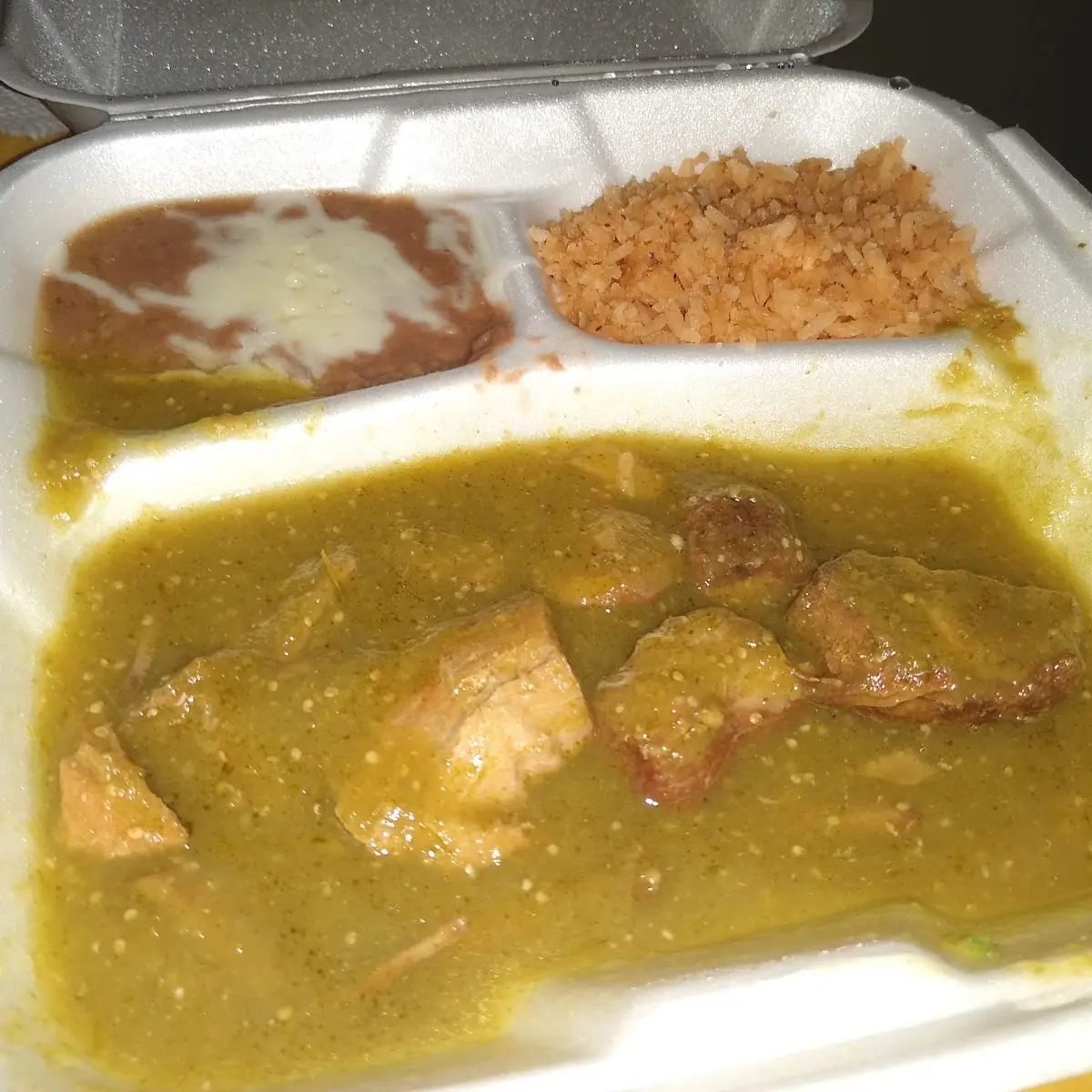 Chile Verde Plate