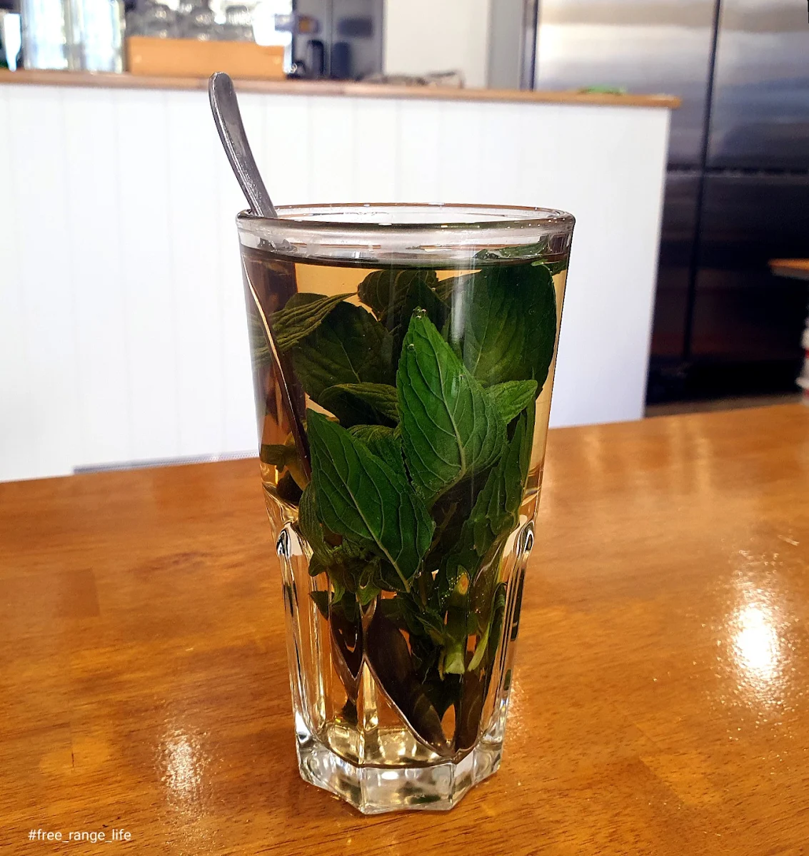 Fresh Mint Tea & Black Tea