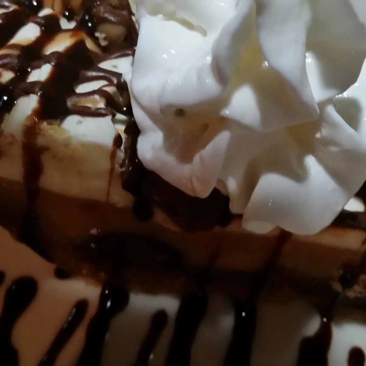 Nutella Brownie Sundae