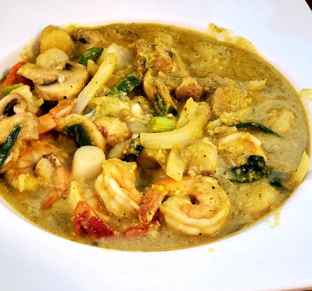 Yellow Curry Shrimp