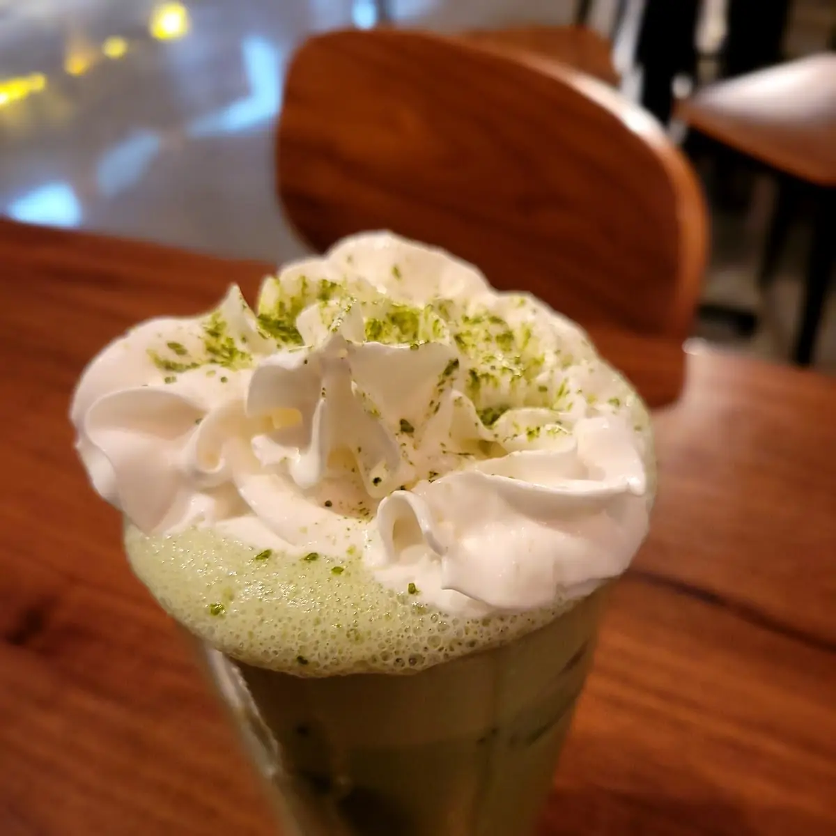 Iced Matcha Latte