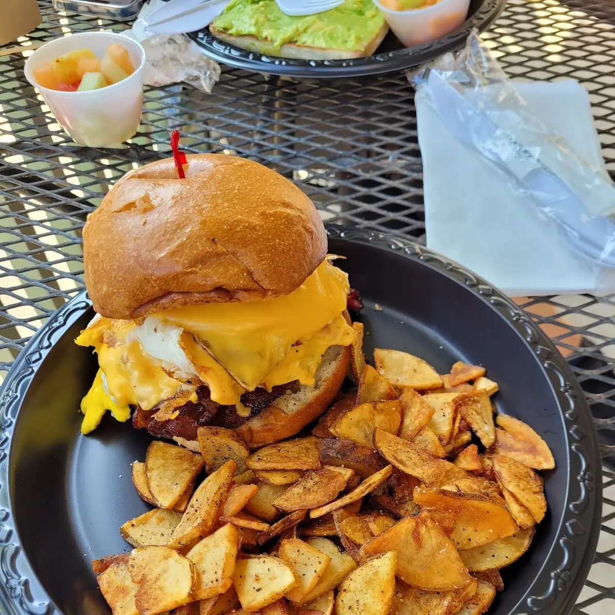 Egg Bacon & Cheese Breakfast Sandwich