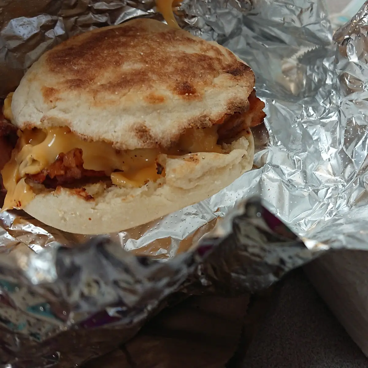 Bacon and Cheese Biscuit