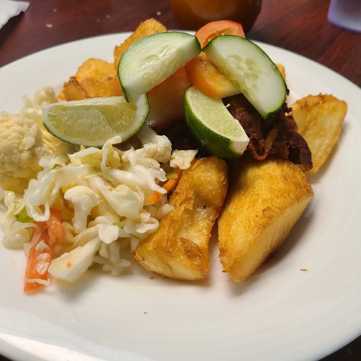 Yuca Frita Y Chicharron
