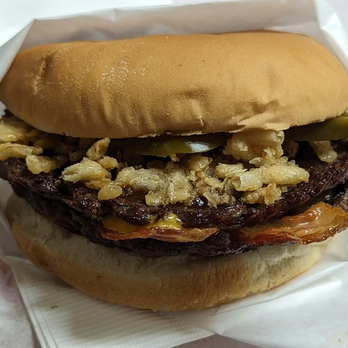 Double Black Bean Burger