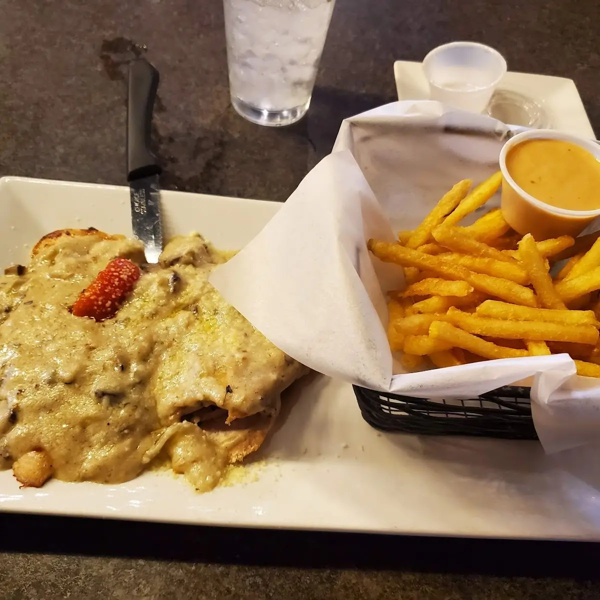 Portobello Mushroom Chicken