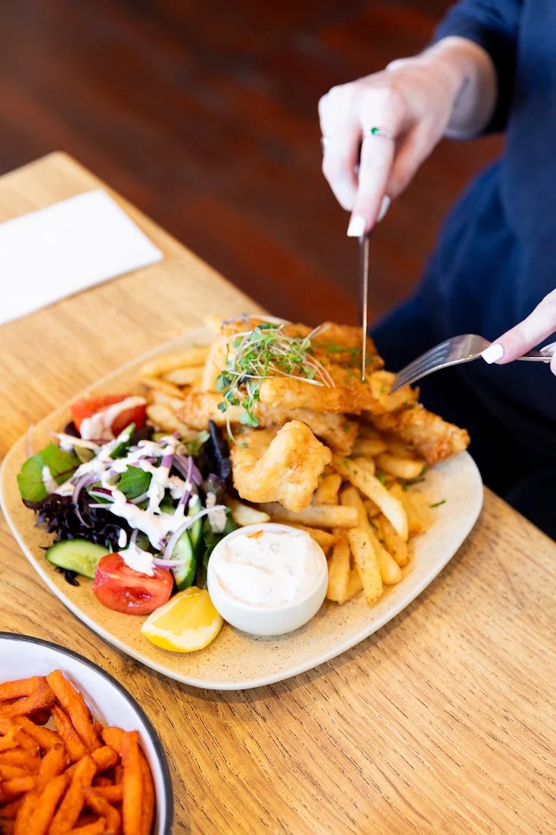 Fish and Chips, The Bridge Hotel Bendigo
