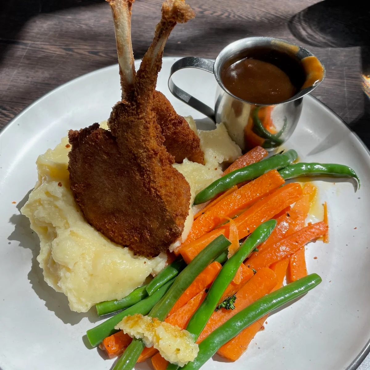 Lamb Cutlets, The Bridge Hotel Bendigo