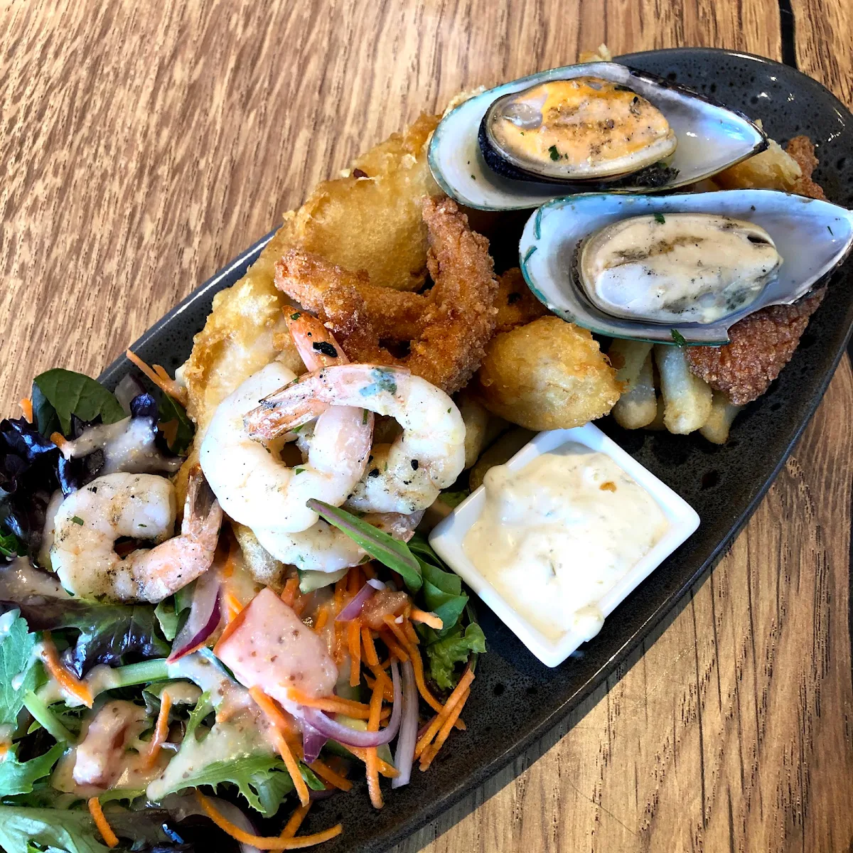 Seafood Platter, The Bridge Hotel Bendigo