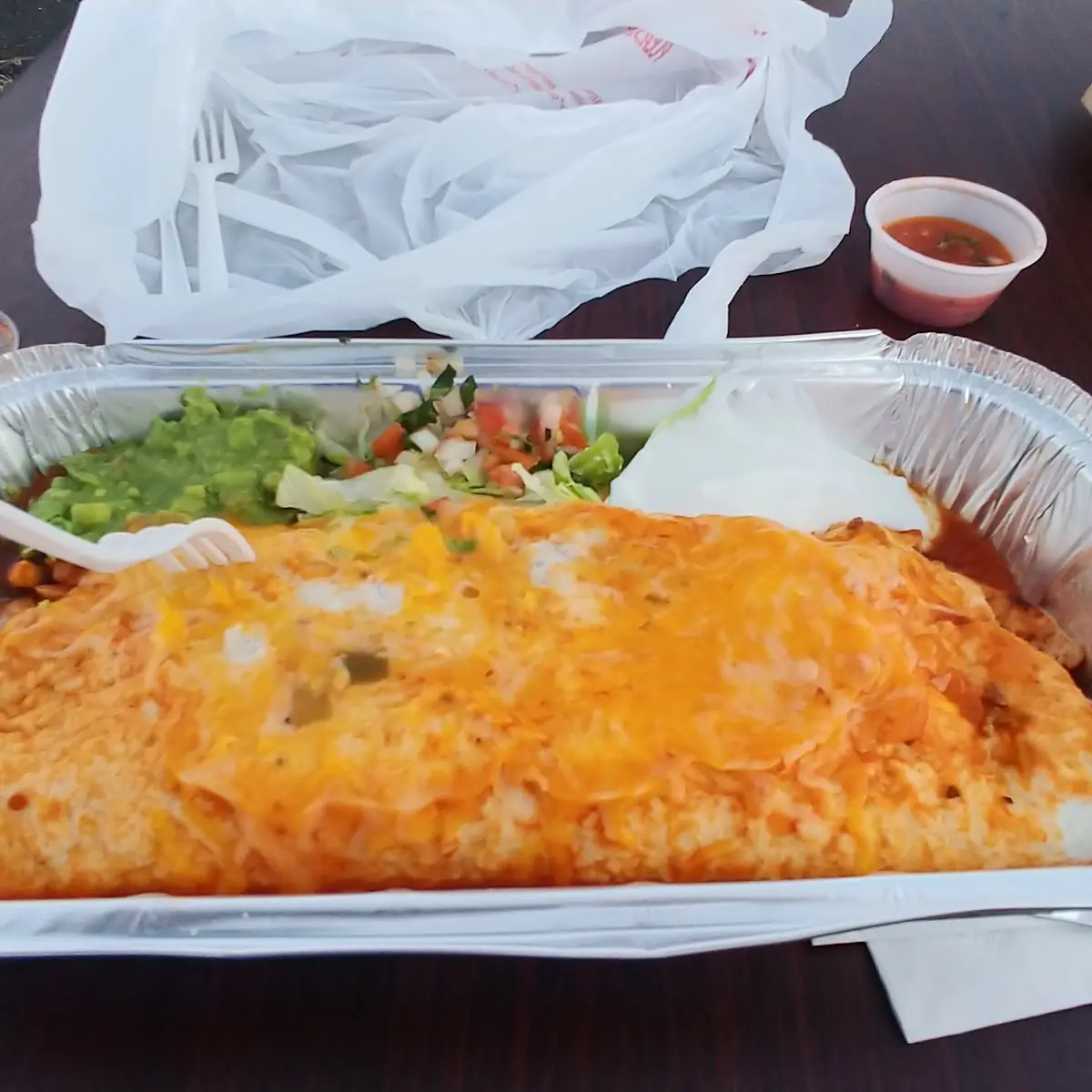 Fajitas Burrito