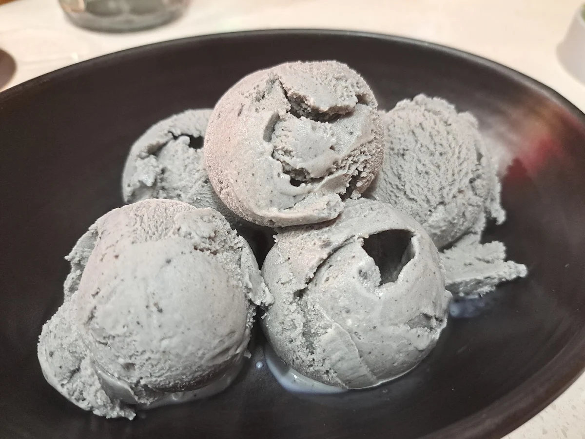 Black Sesame Ice Cream, Soy Kitchen Street Food