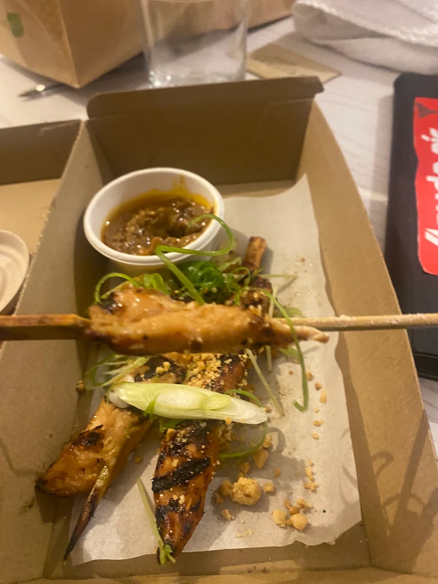 Chicken Satay, Soy Kitchen Street Food