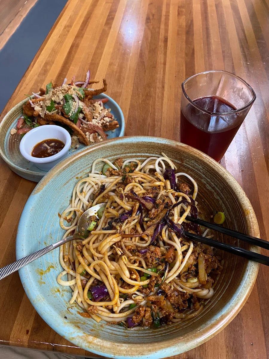 Pork Stir Fried Noodles, Soy Kitchen Street Food