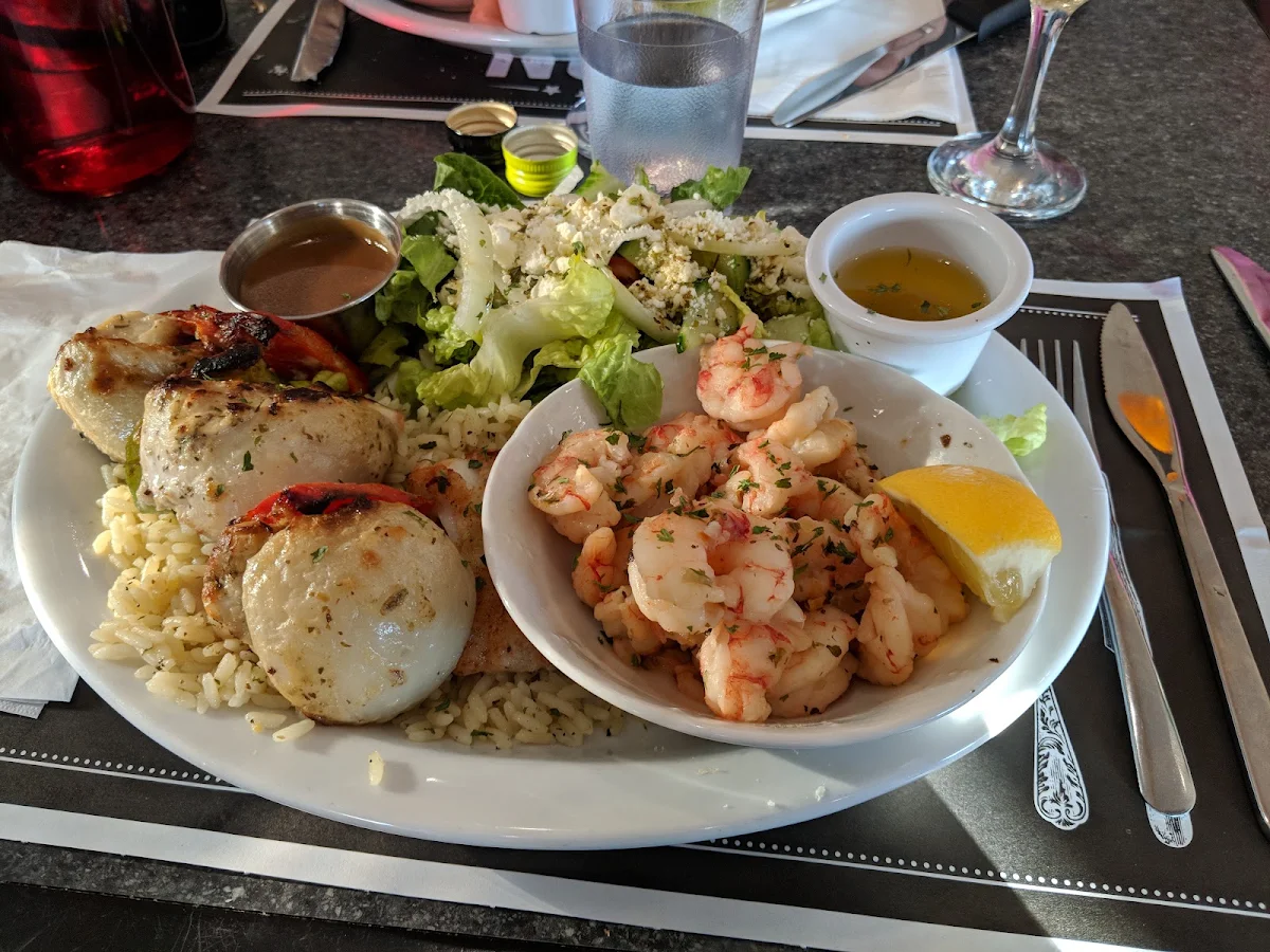 Assiette de Fruits de Mer, Restaurant Le Biarritz