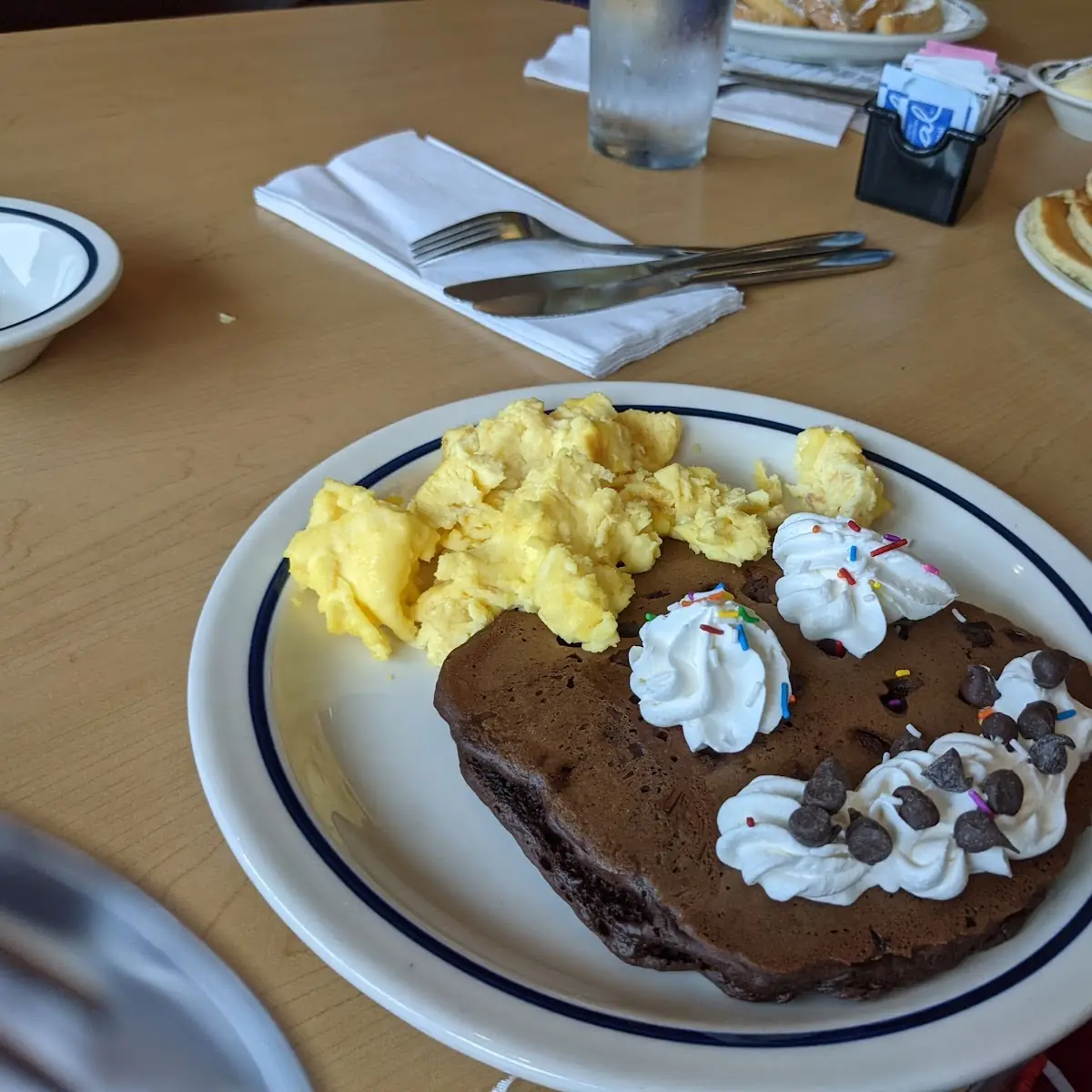 Chocolate Pancakes, IHOP