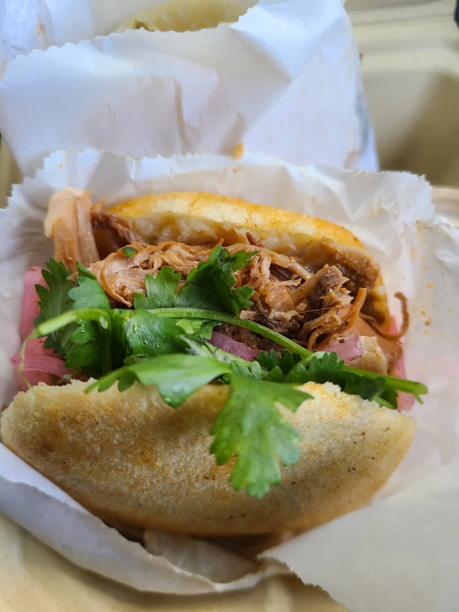 Pulled Pork Arepa