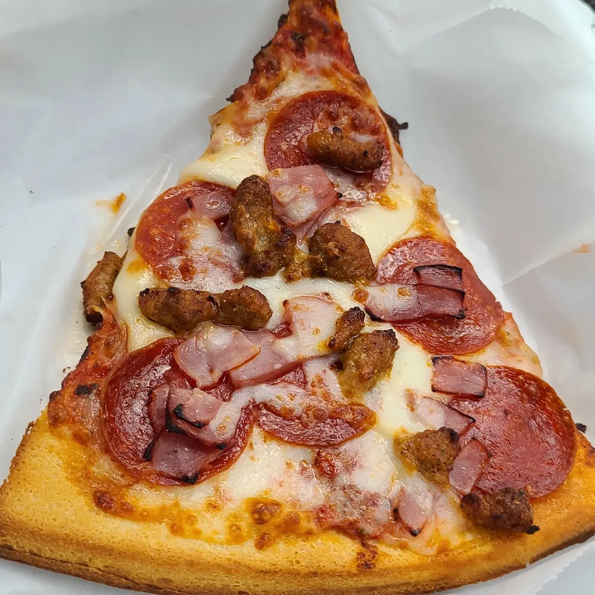 Pepperoni and Sausage Pizza