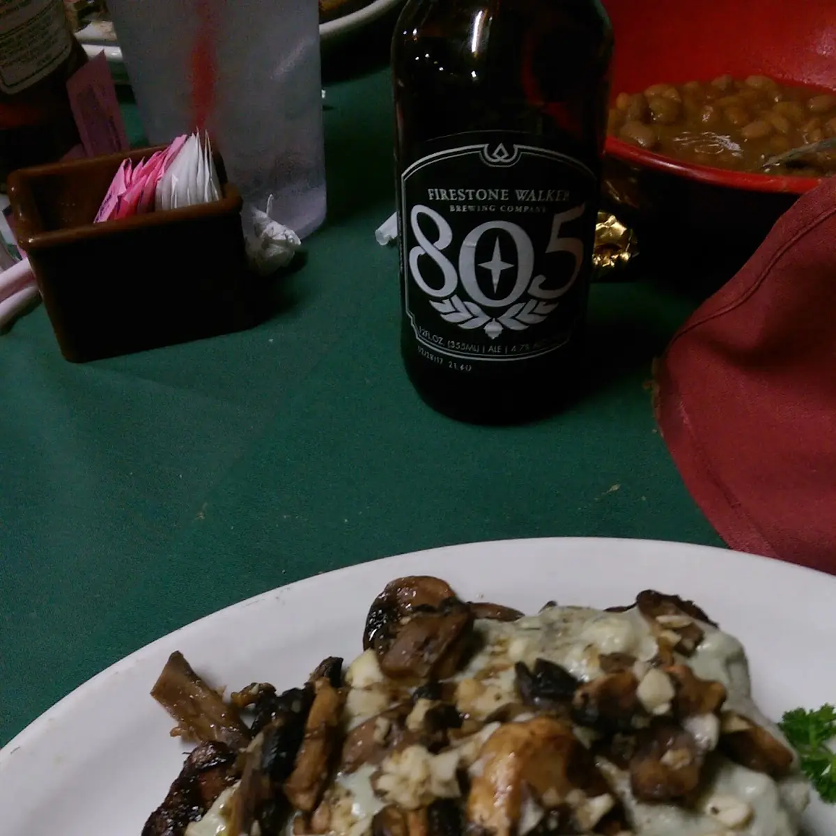 Top Sirloin Steak with Mushrooms