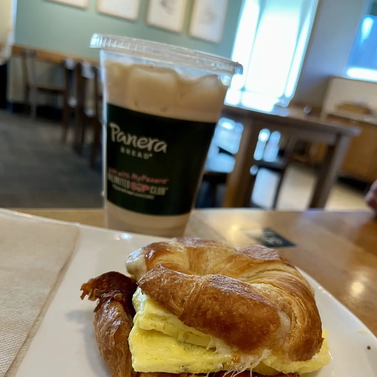 Croissant Breakfast Sandwich