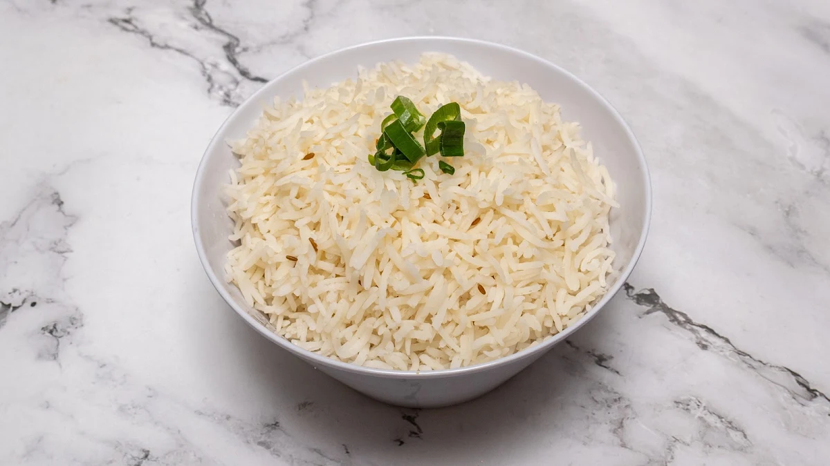 Steamed Rice, The Indian Hut -Indian and Nepalese Restaurant