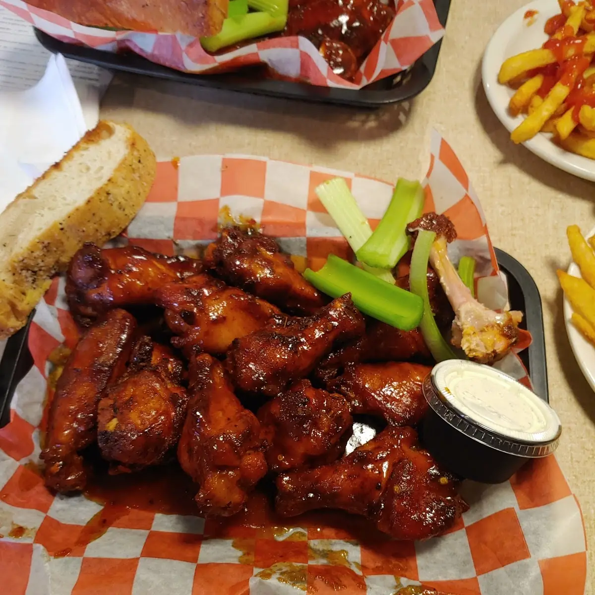 Hot Wings Bone in Wings