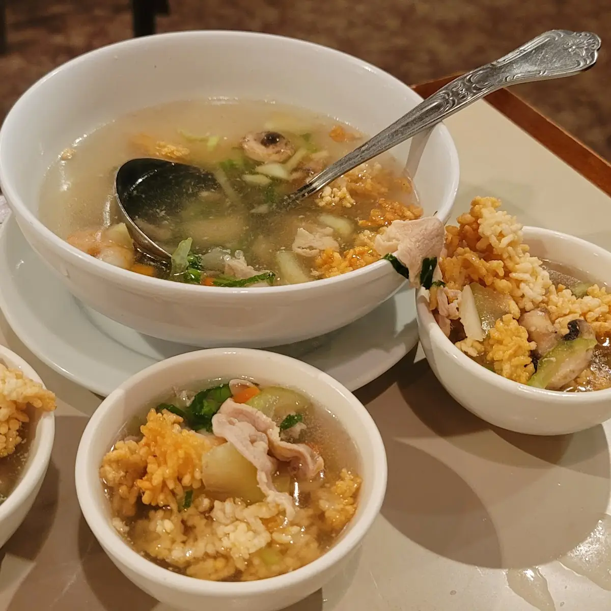 Sizzling Rice Soup