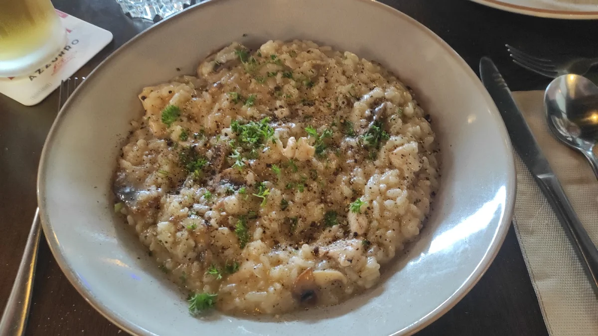 Mushroom Risotto, Georges On Sorrento