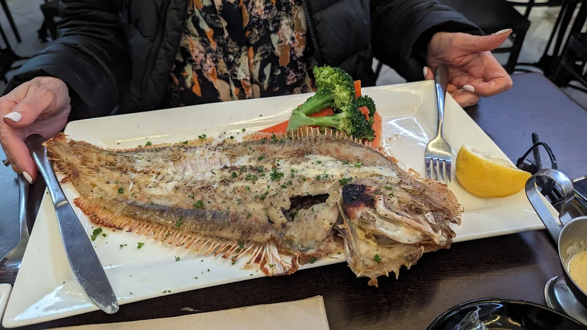 Whole Sole Griglia, Georges On Sorrento