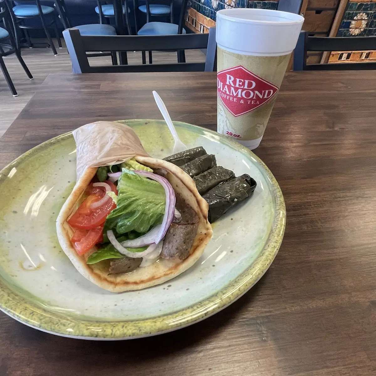 Lamb and Beef Gyro