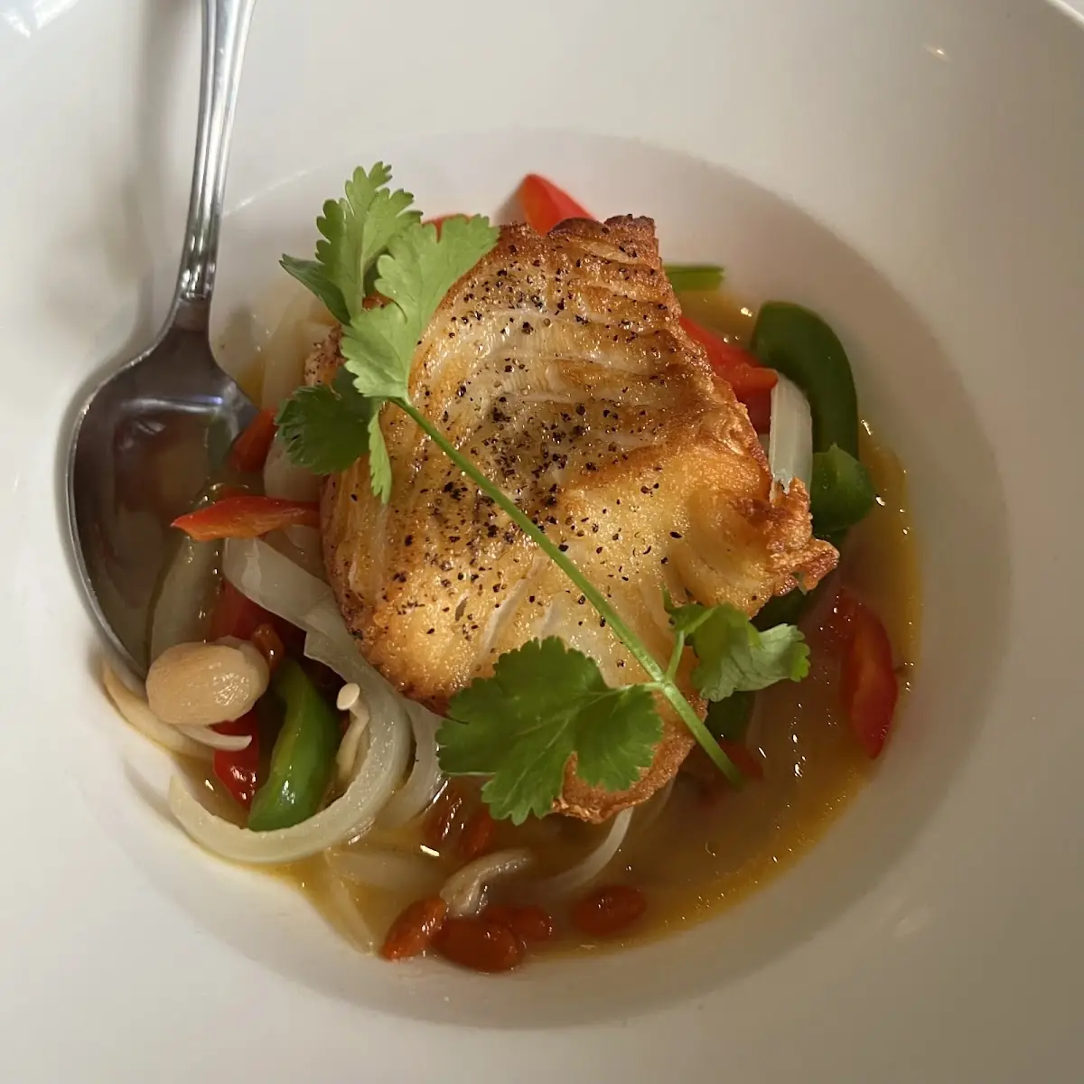 Pan-Seared Seabass