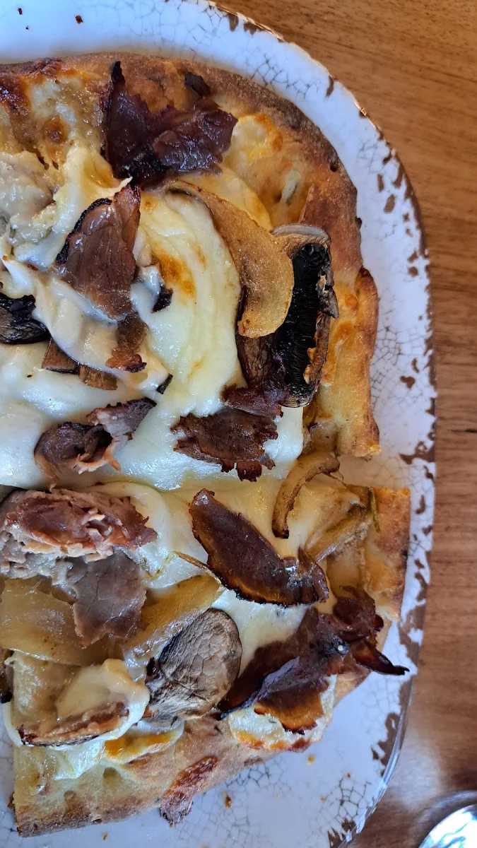 Beef & Mushroom Flatbread