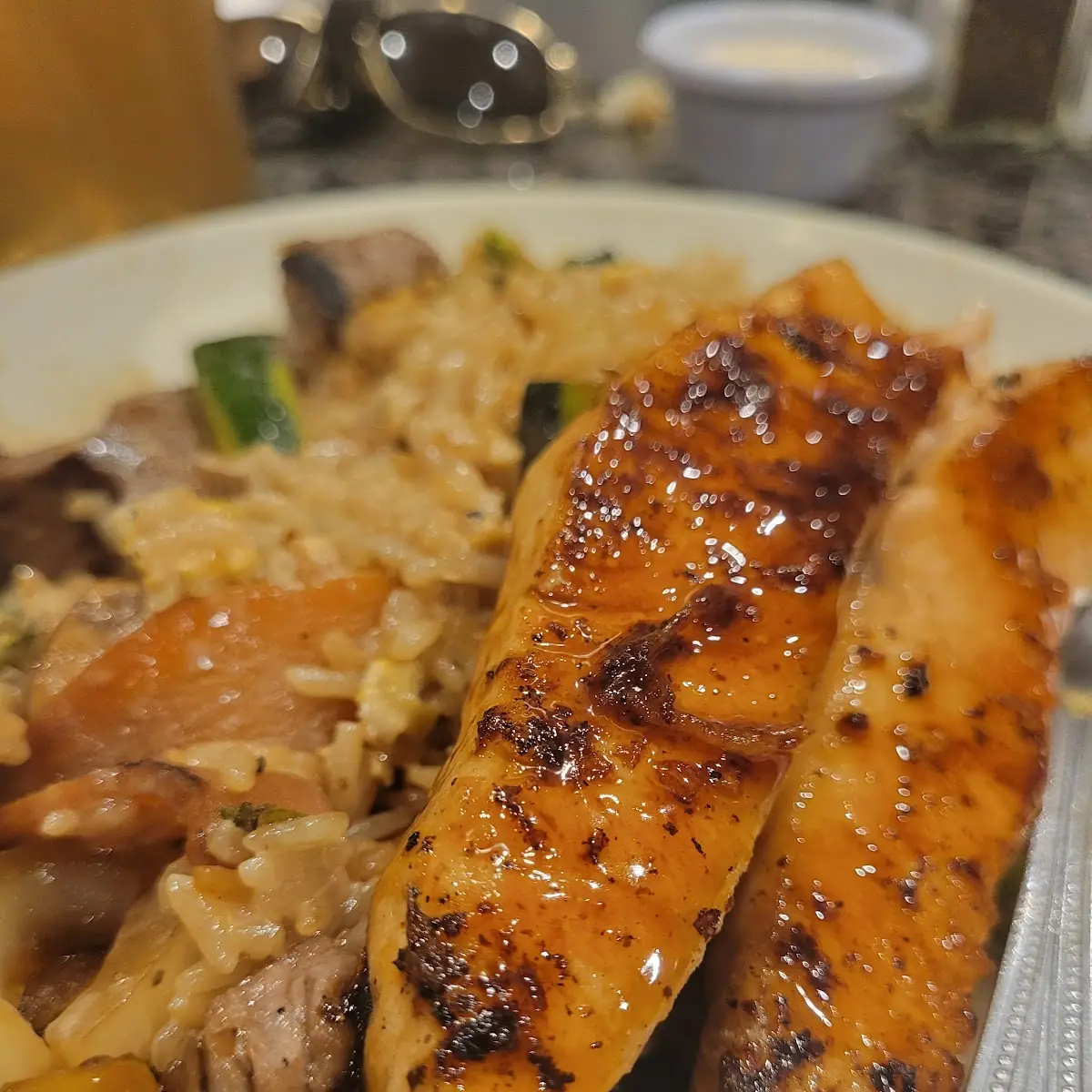 Hibachi Salmon