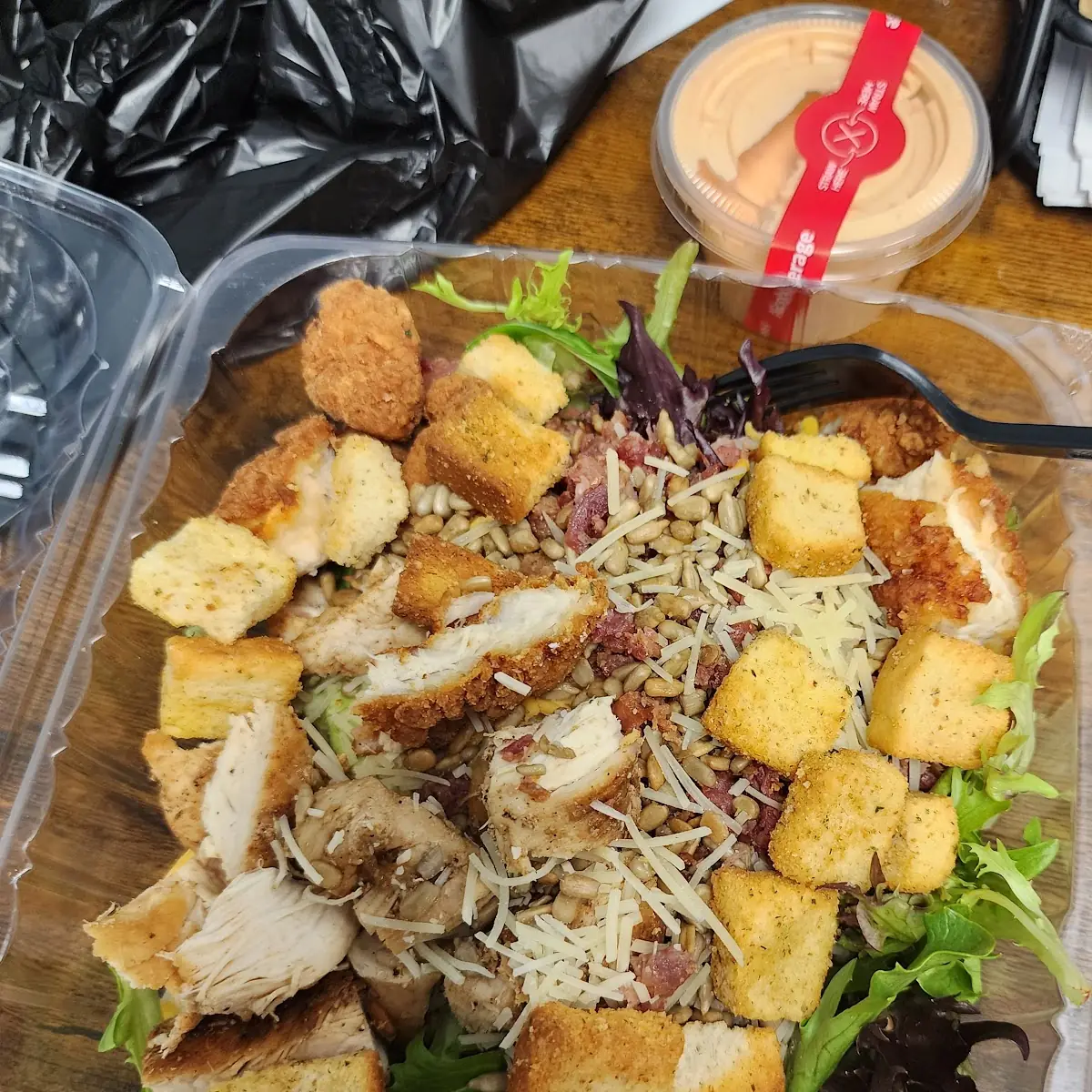Fried Chicken Salad