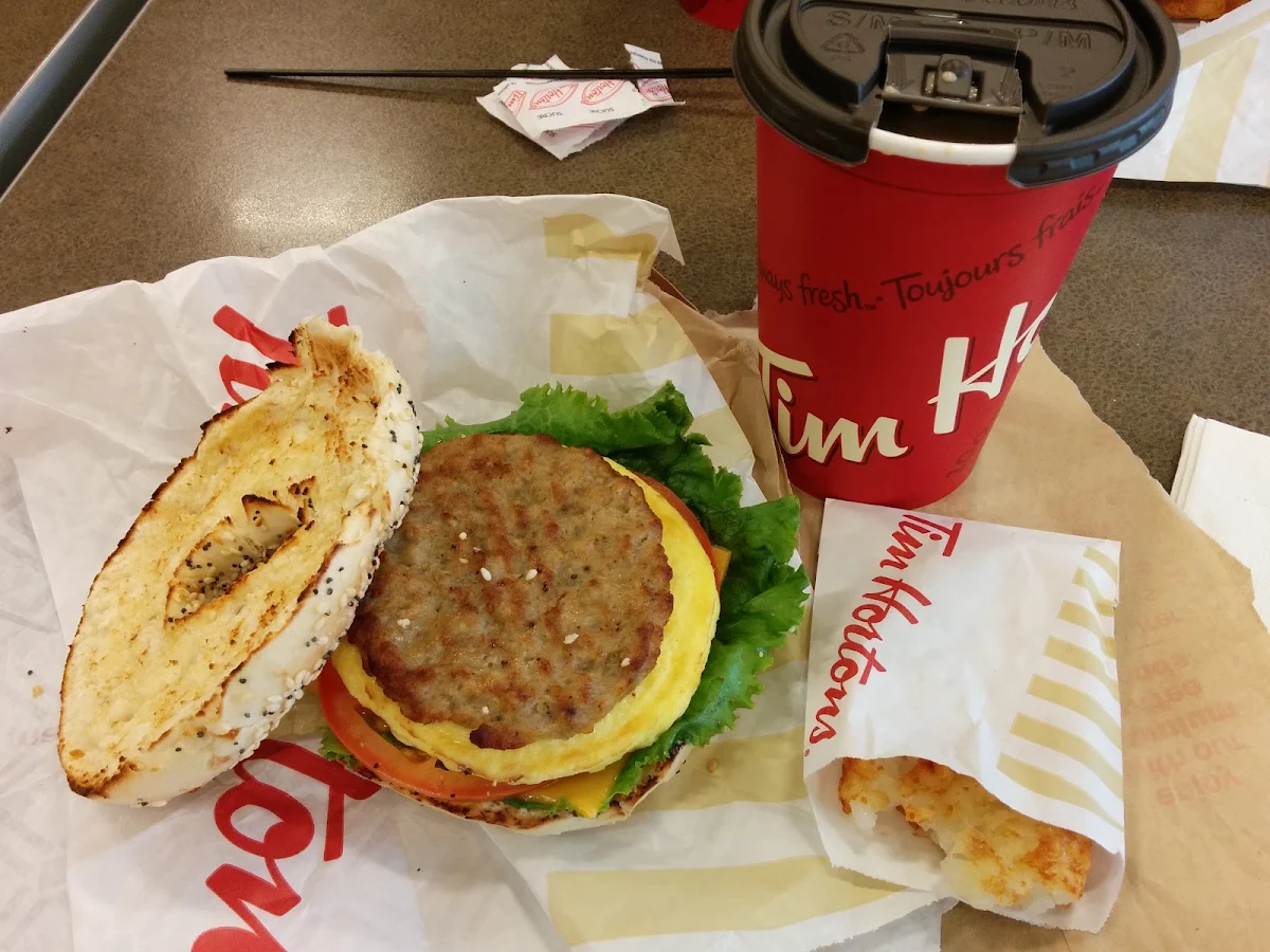 A Breakfast Combo 7 00, Tim Hortons