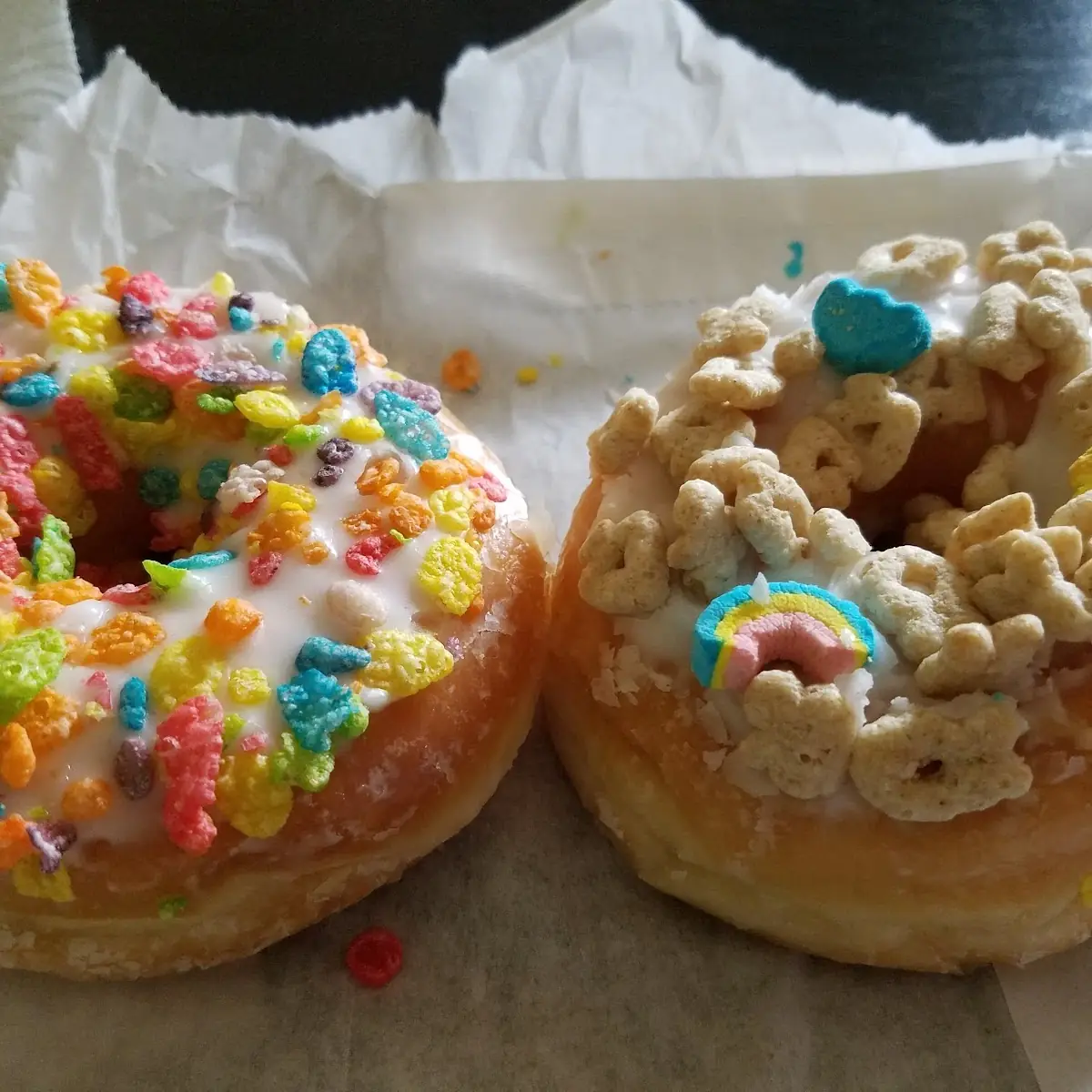 Lucky Charms Donuts