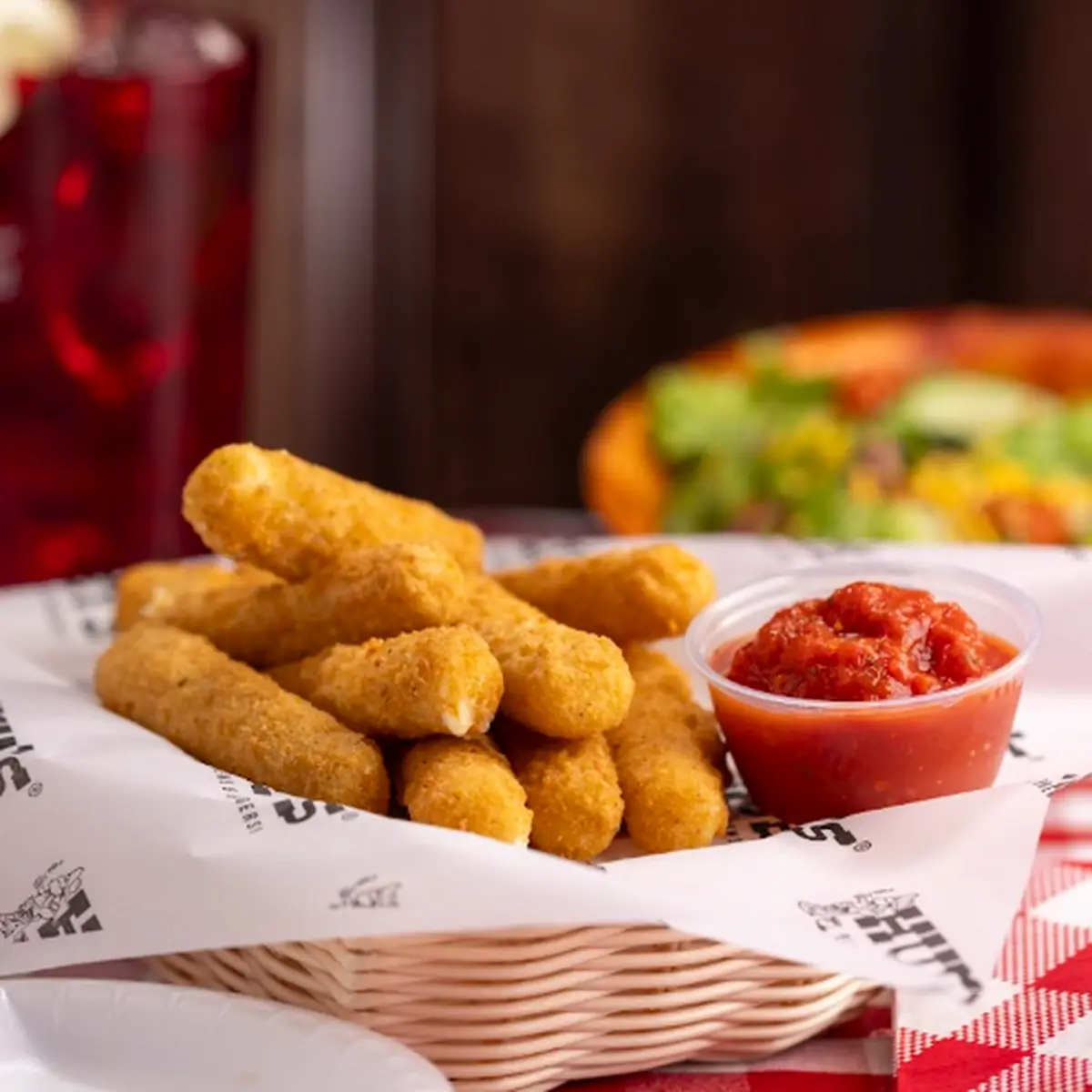 Fried Mozzarella Cheese Sticks