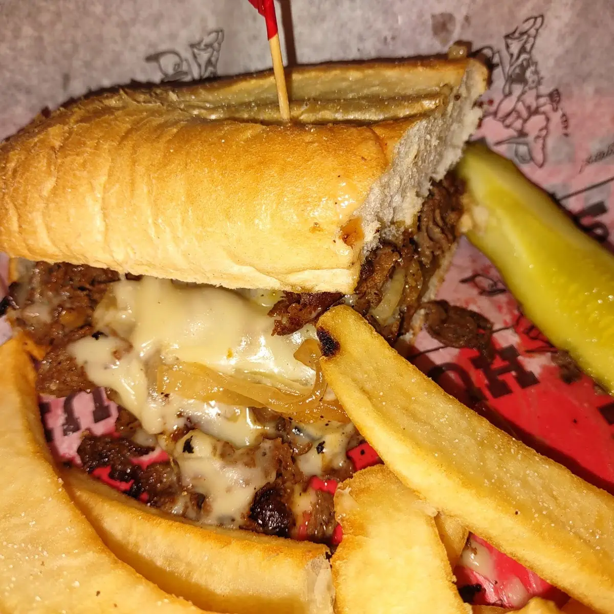 Philly Cheese Steak Sandwich