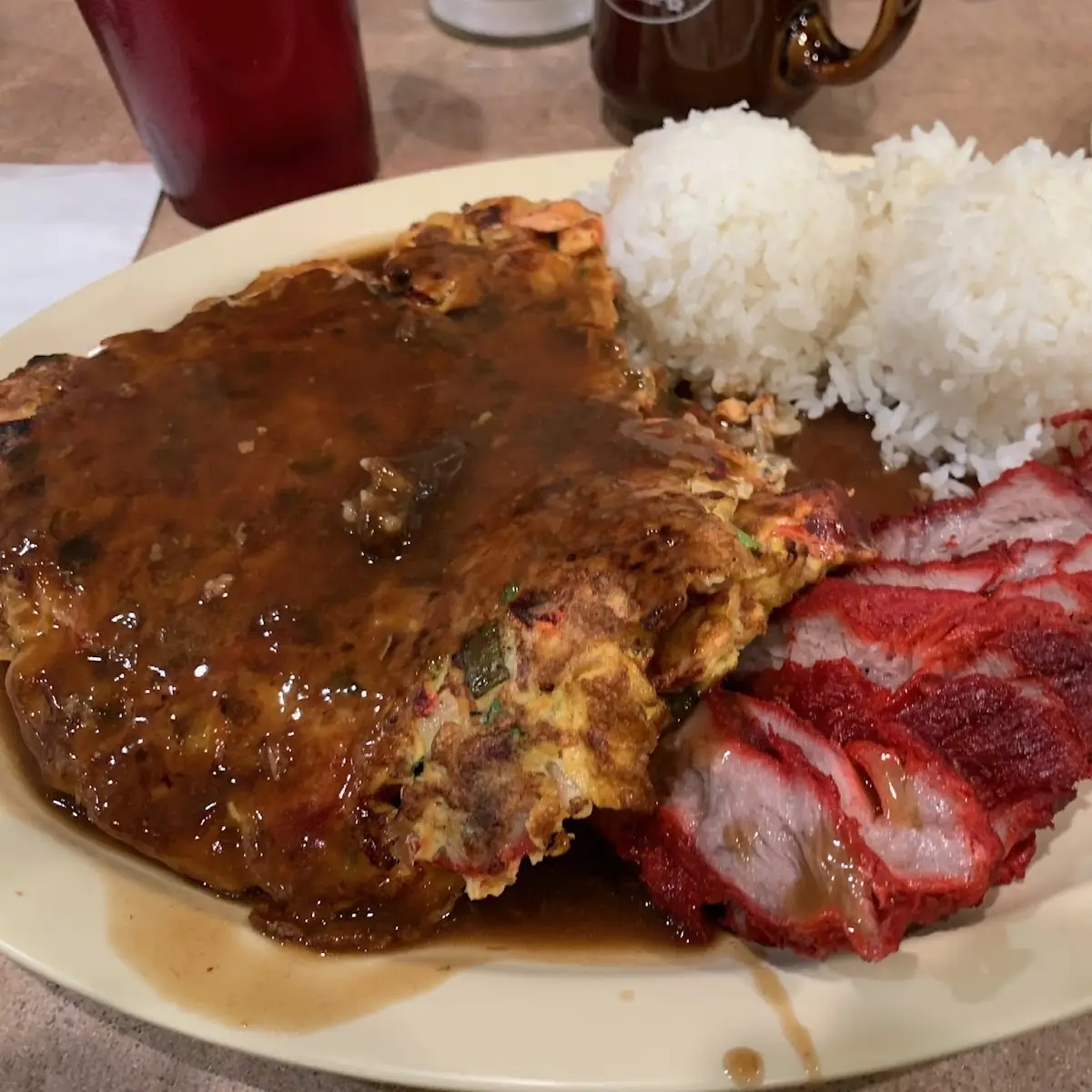 Char Siu Foo Young Combo