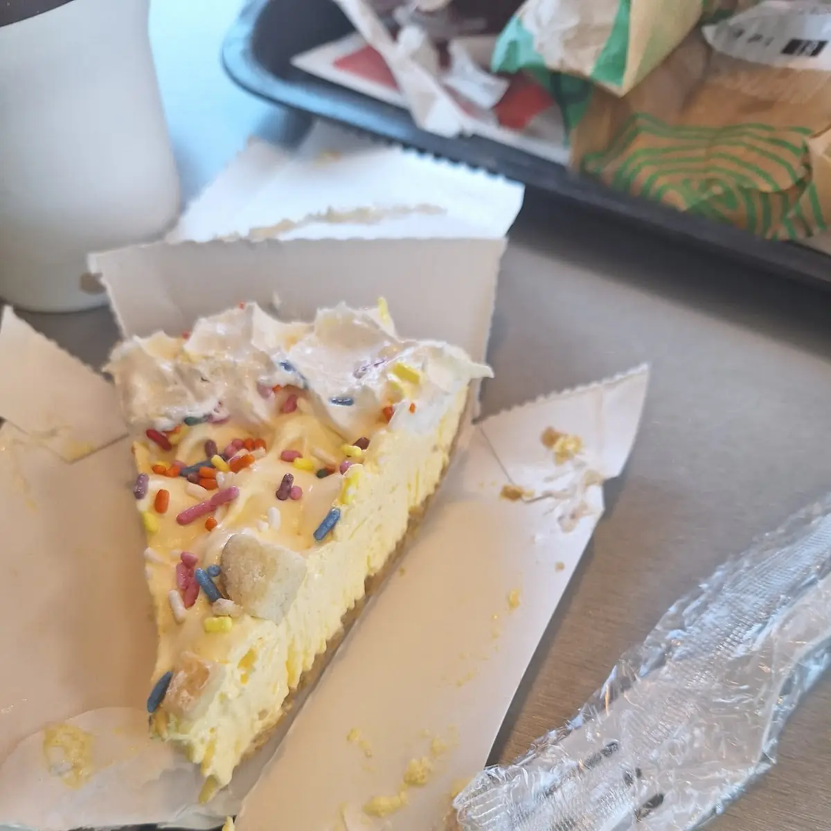 Birthday Cake Pie