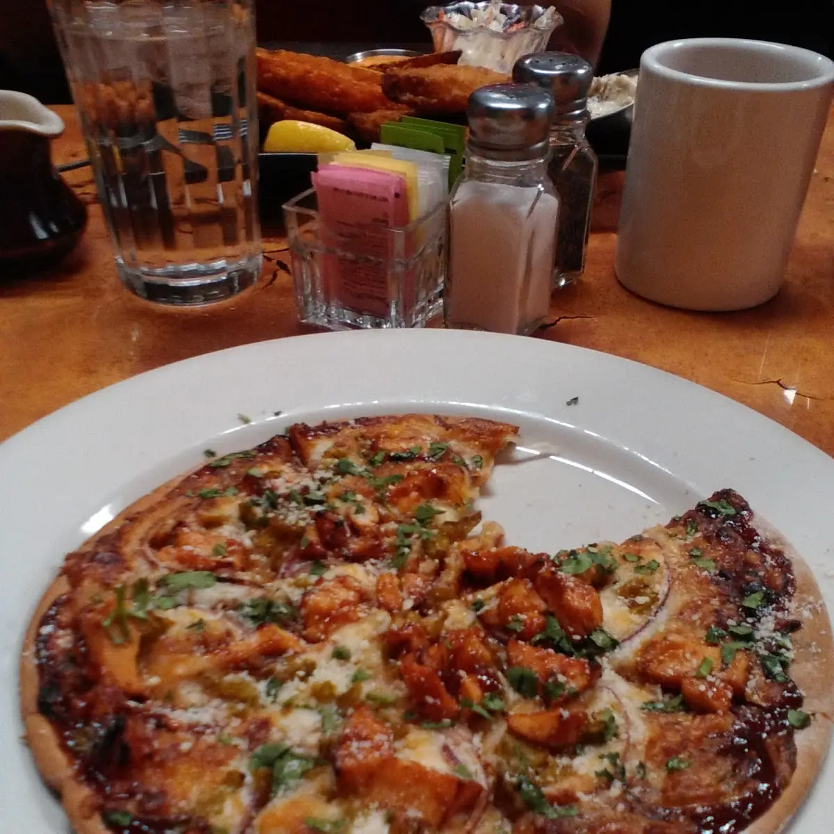 Gluten Free Chicken Pizza