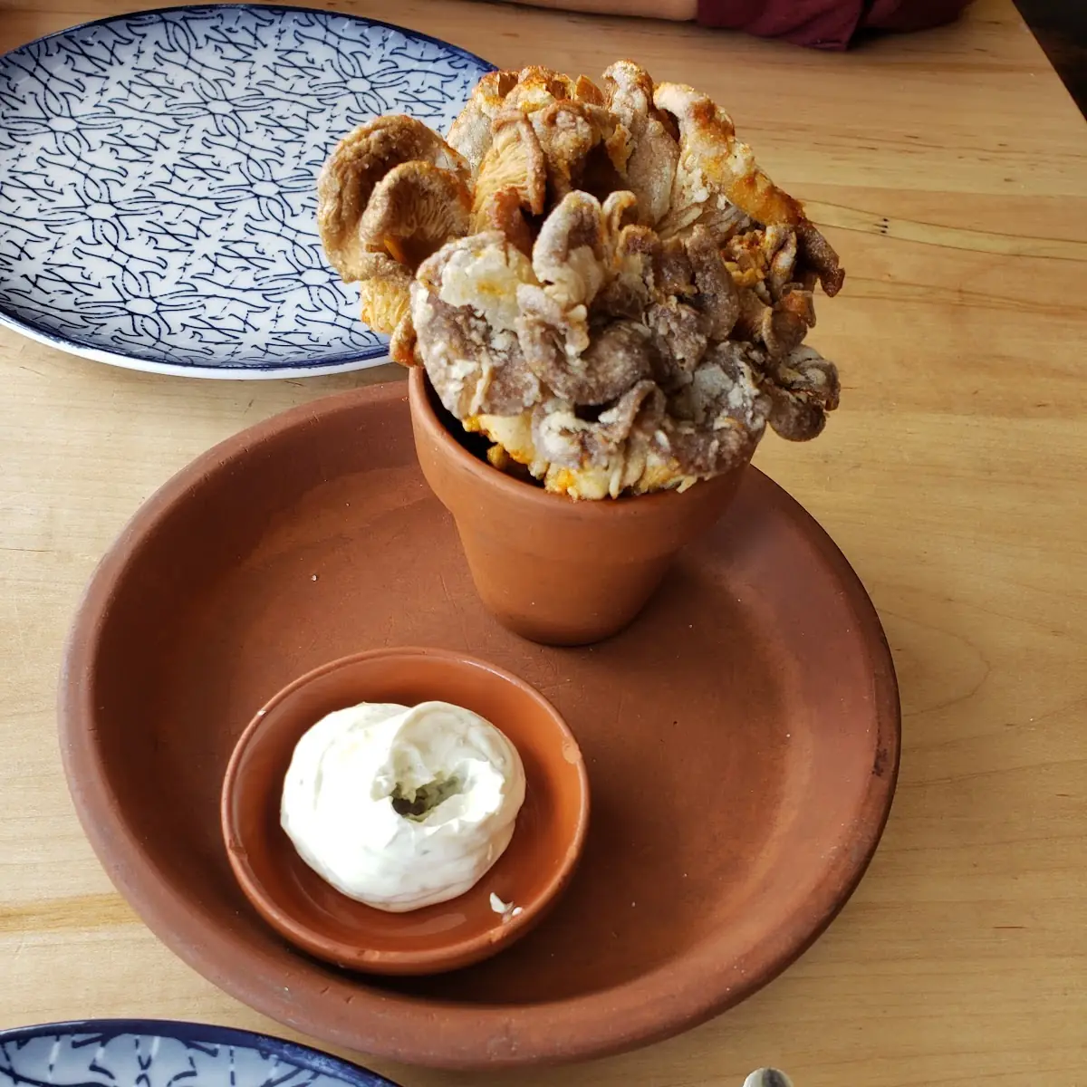 Fried Oyster Mushrooms