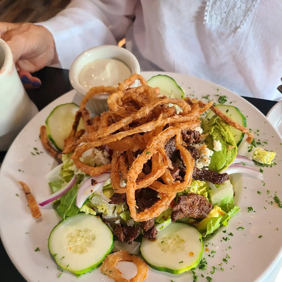 Avocado Steak Salad