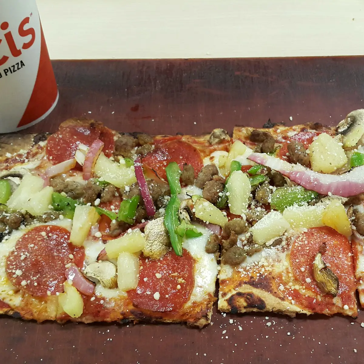 Supreme Pizza with Pineapple