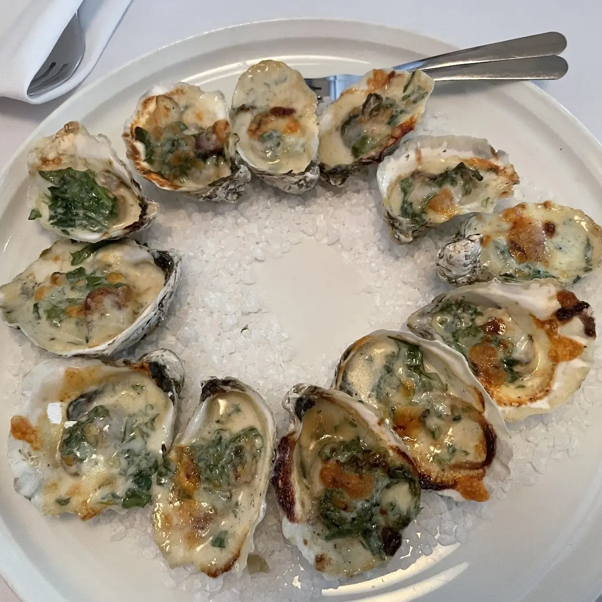 Oysters Rockefeller